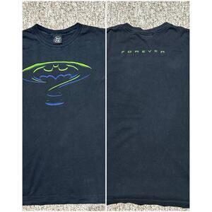 Vintage DC Comics 1994 Batman Forever Riddler T-Shirt Mens L Single Stitch USA